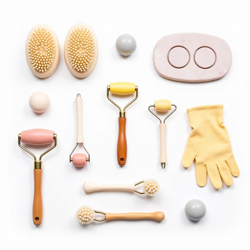 Different Body Skin Care Tools