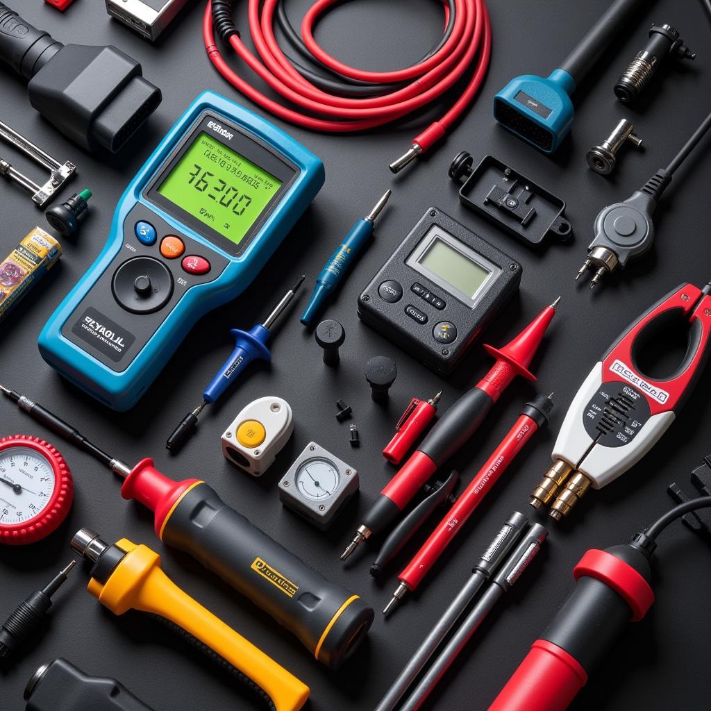 Assortment of diagnostic tools available for rent