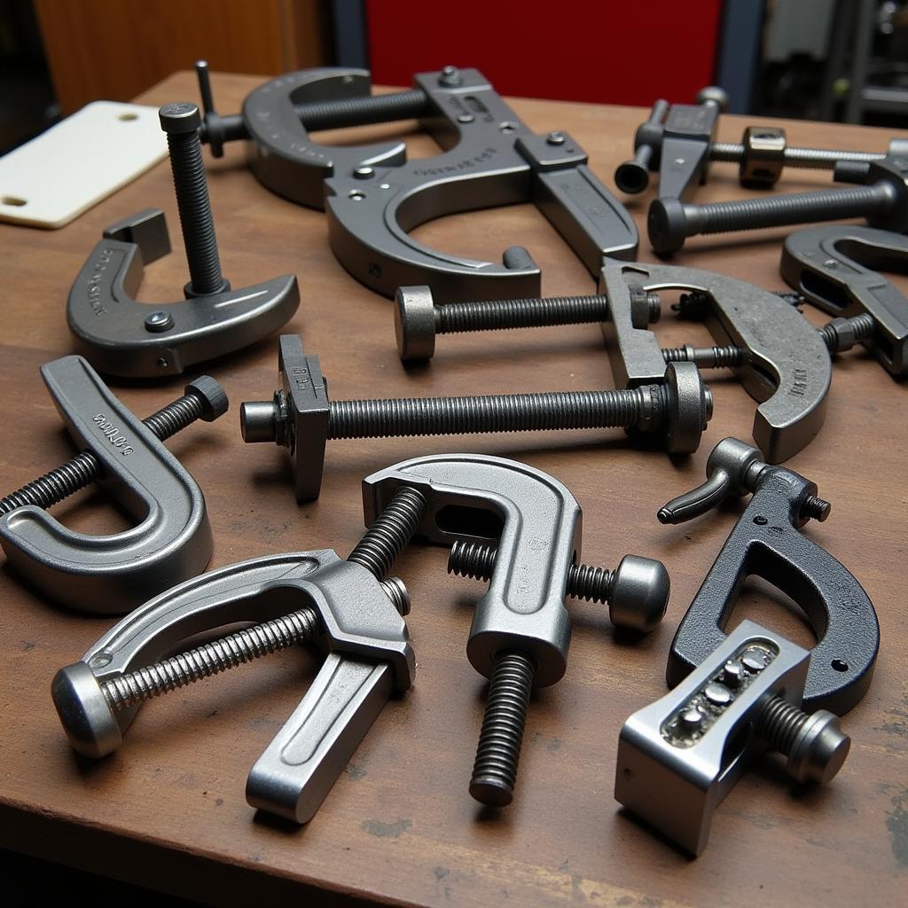 Various Clamp Tools for Automotive Repair