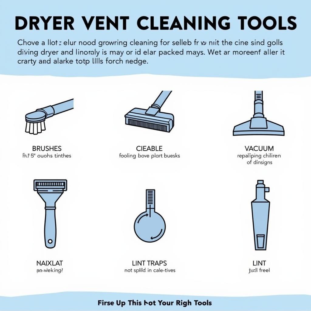 Different Dryer Vent Cleaning Tools Available