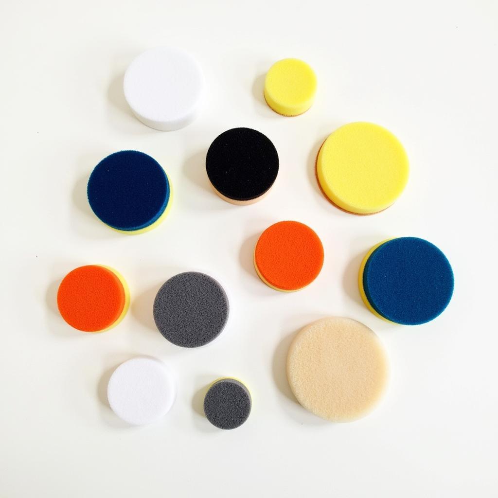 Assortment of Car Polishing Pads