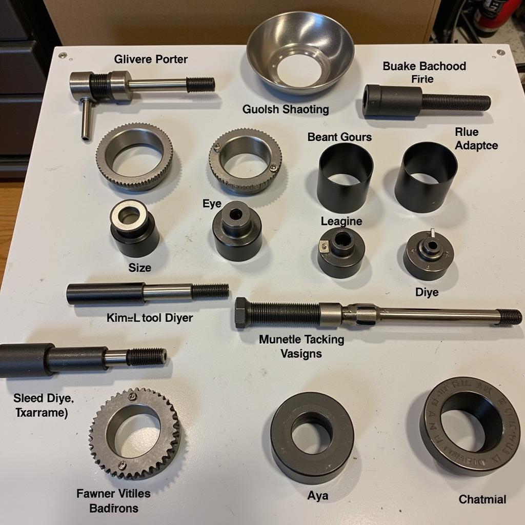 Various Press Tool Attachments