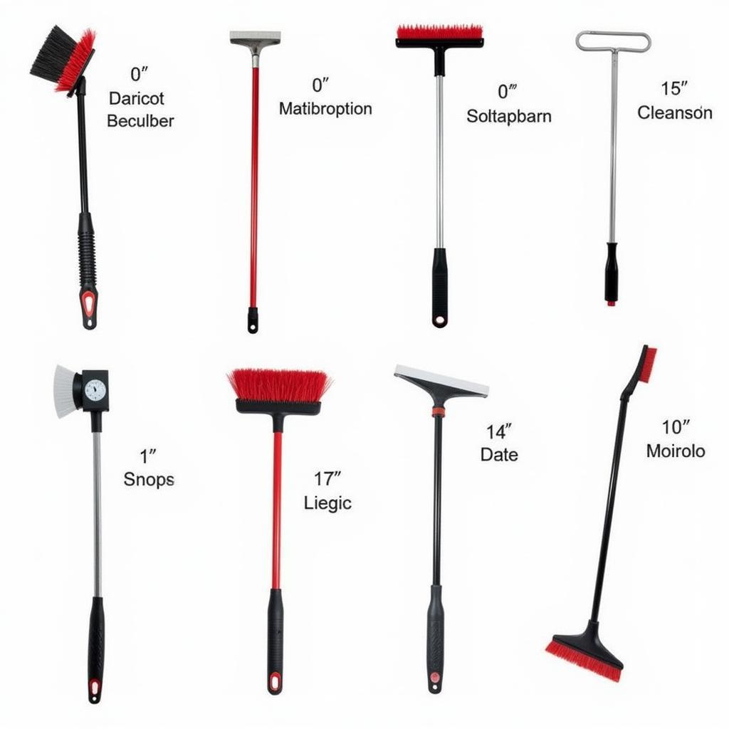 Different Types of Snow Brushes and Ice Scrapers for Cars