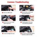 VieCar CY-300 OBD2 Scanner Troubleshooting