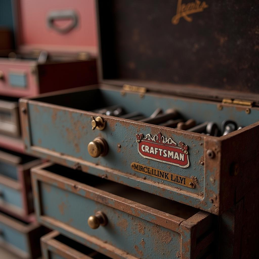 Vintage Sears Craftsman Tool Chest