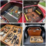 Organization and Storage of Vintage Car Tools