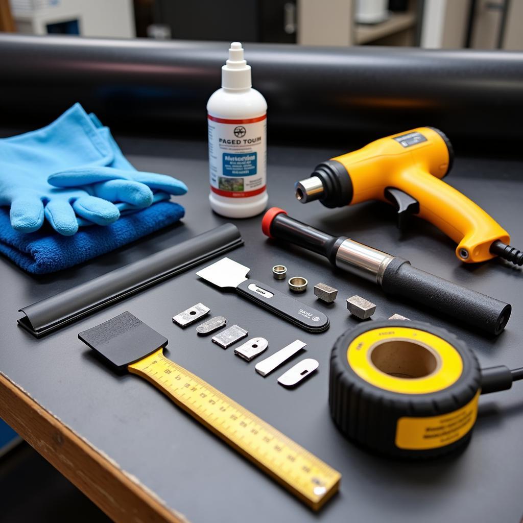 Essential Vinyl Car Wrap Tool Kit Items