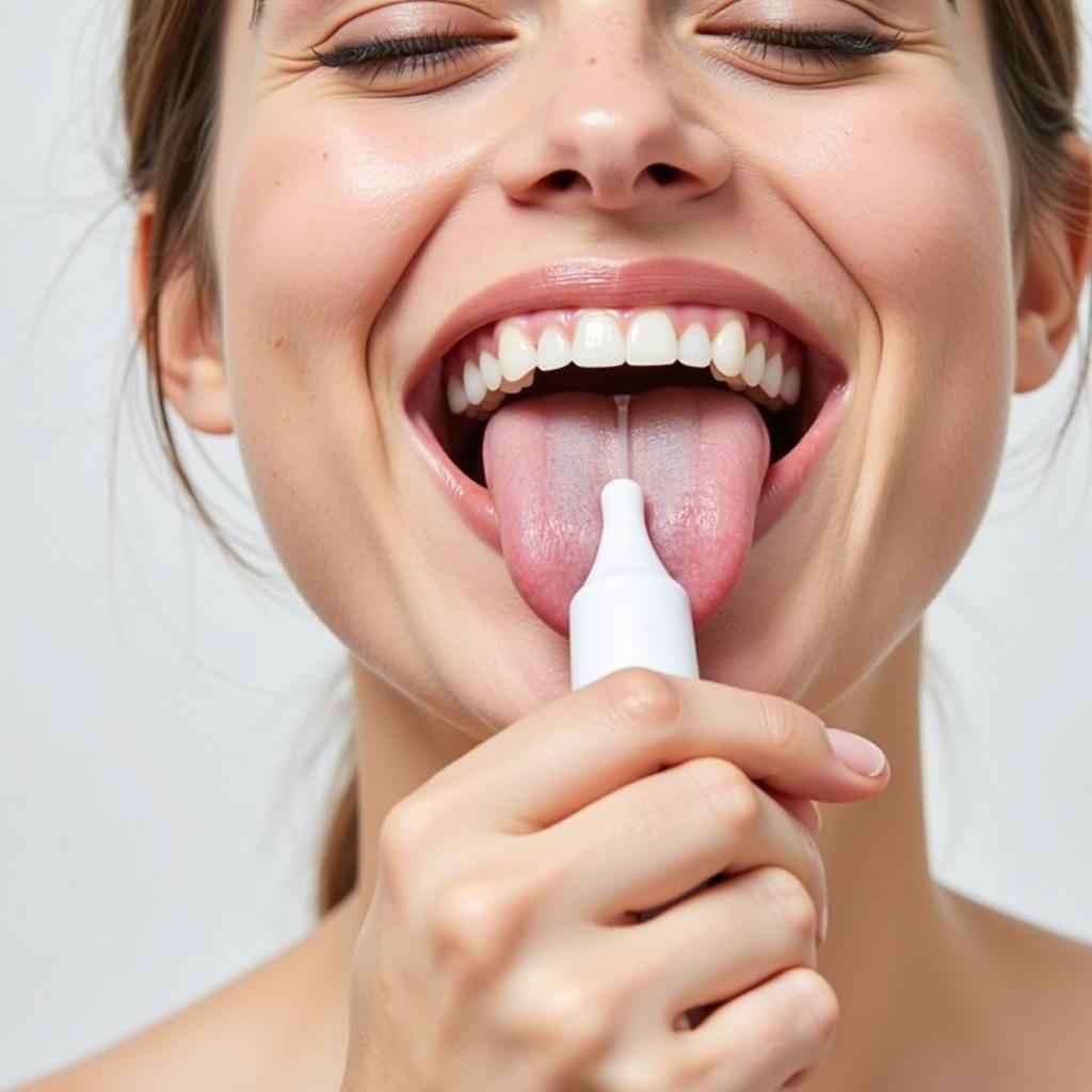 Using a water flosser for improved oral hygiene