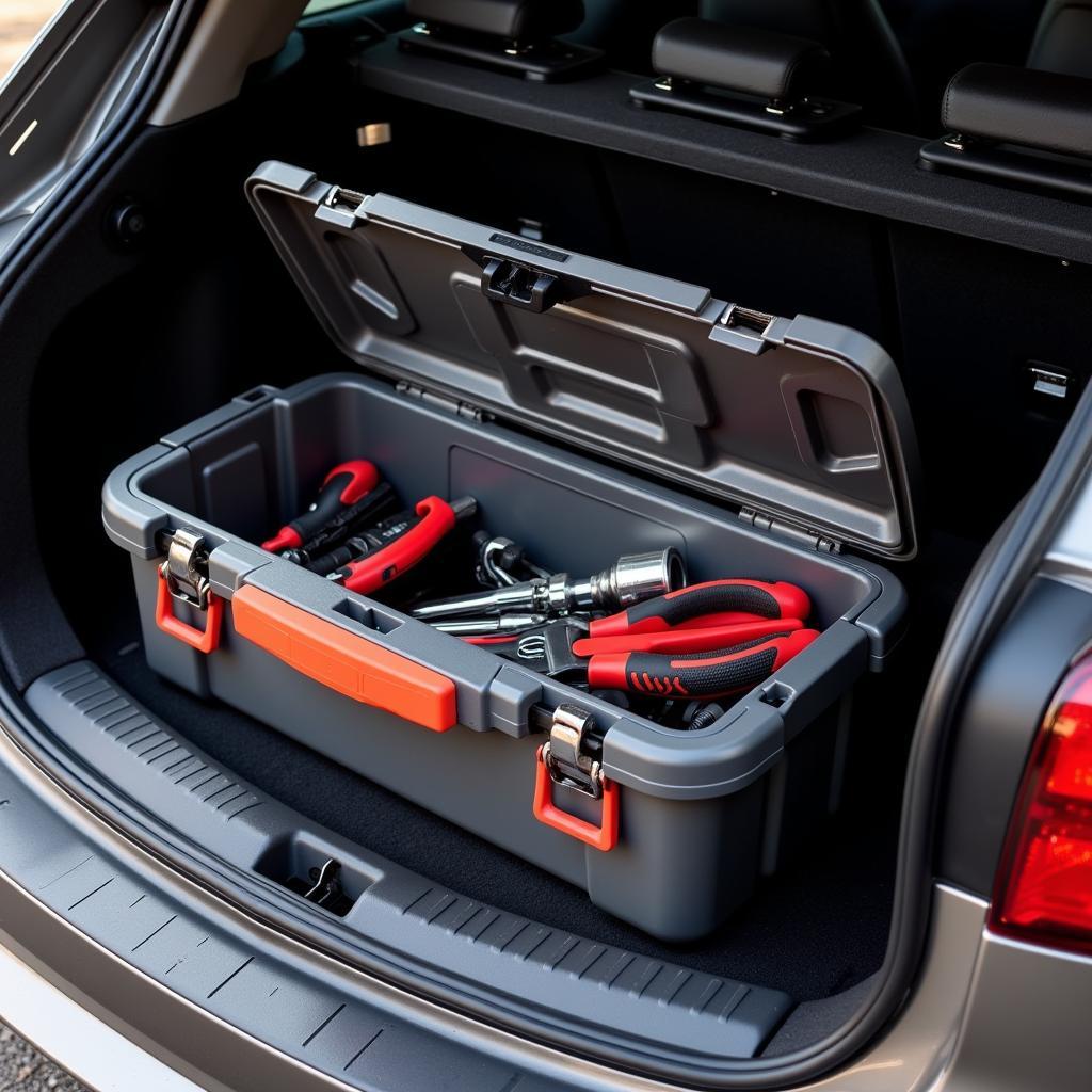 Waterproof Tool Box Car Storage