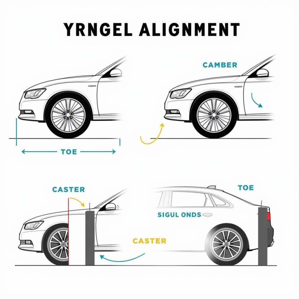 Car Wheel Alignment Angles: Camber, Caster, and Toe