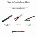 Different Types of Wiper Arm Removal Tools