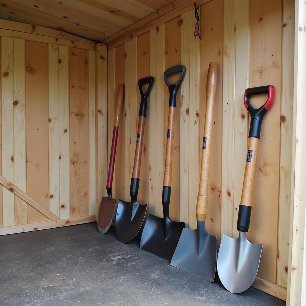 Drying Wood-Handled Tools