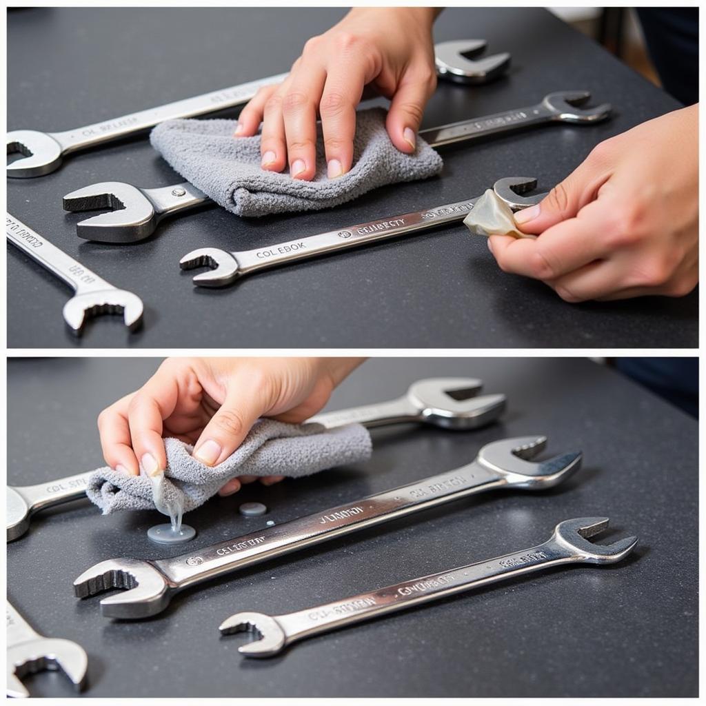 Cleaning and Maintaining Wrench Tools