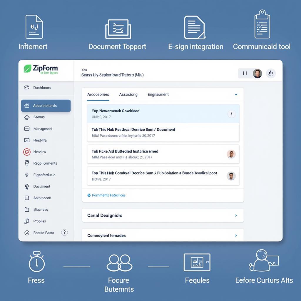 ZipForm 6 eSign Dashboard