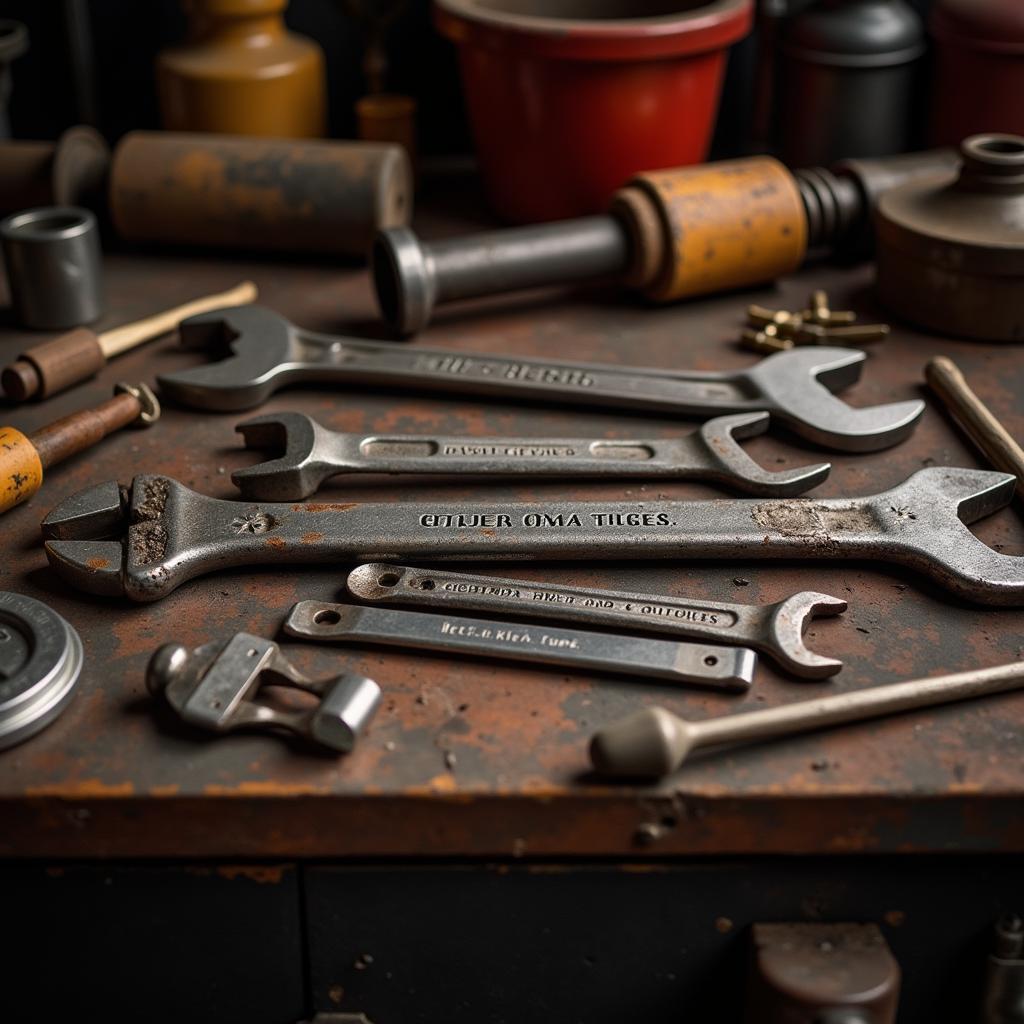 Vintage Hand Tools: Wrenches and Screwdrivers from the 1960s