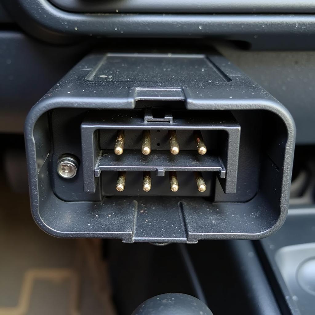 OBD Connector in a 90s Car