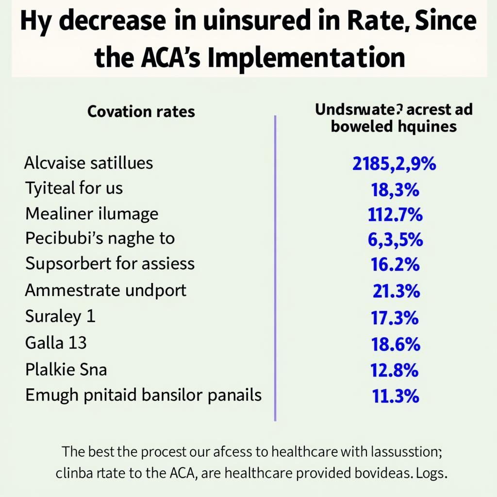 ACA Impact on Healthcare Access