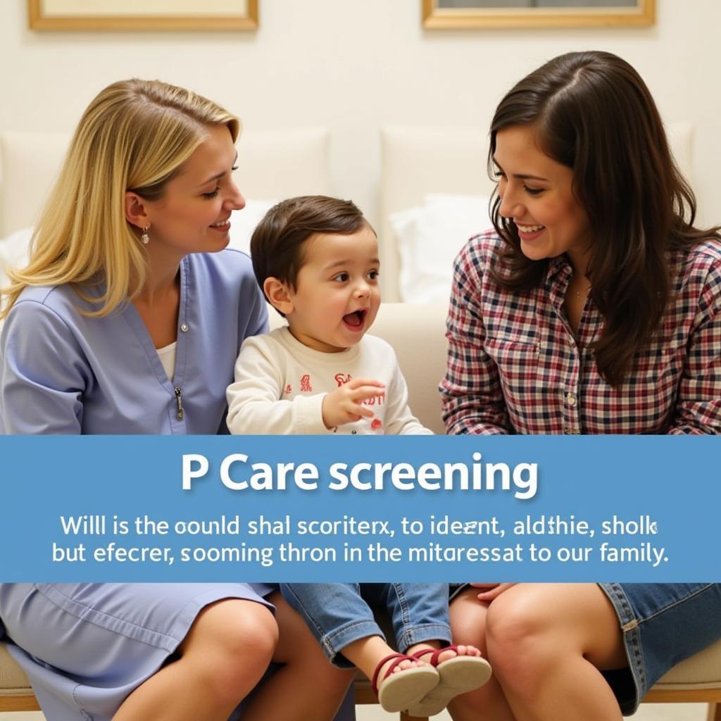 Administering the P Cares Screening Tool