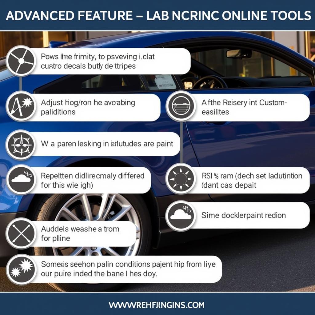 Advanced Features of Car Paint Online Tools