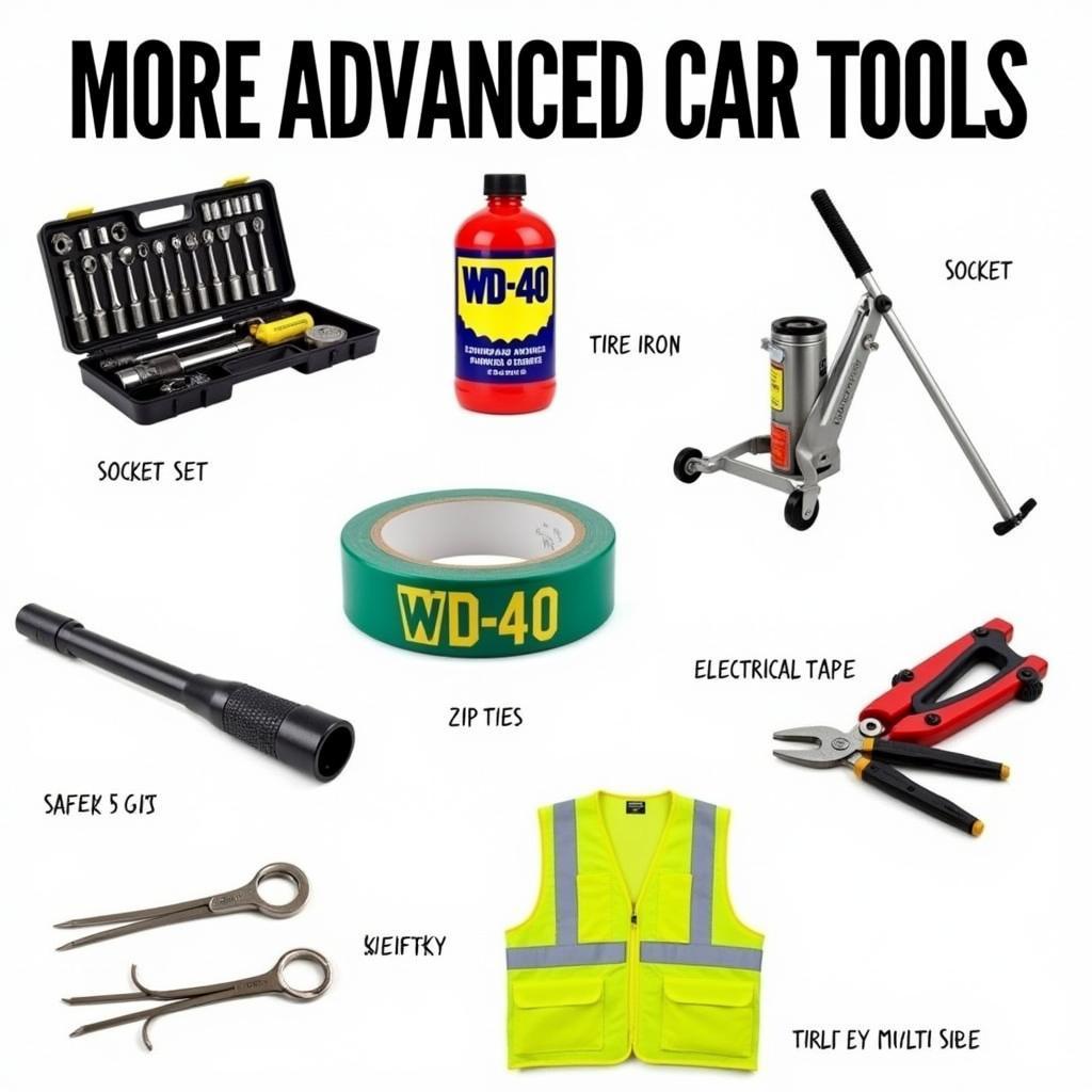 Advanced Tools for a Car Trunk Tool Bag