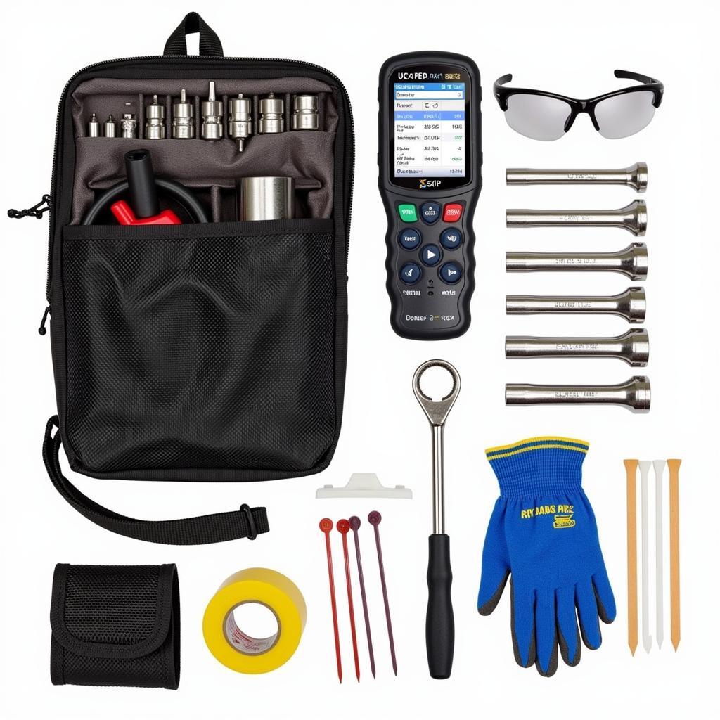 Advanced Car Travel Tool Kit with Diagnostic Tools