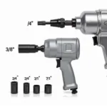 Air Impact Car Tool Drive Sizes