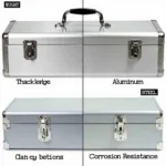 Comparing Aluminum and Steel Tool Boxes for Car Trailers