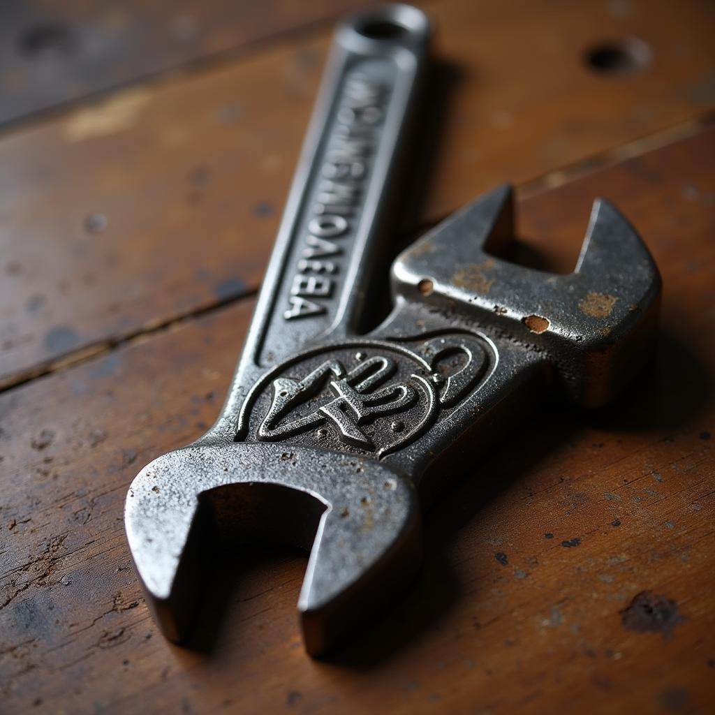 American Car & Forge Co Wrench with Badge