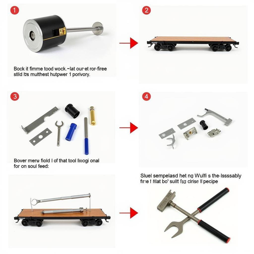 Athearn Flat Car Tool Box Kit Assembly Process