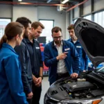 Automotive Diagnostic Training Session