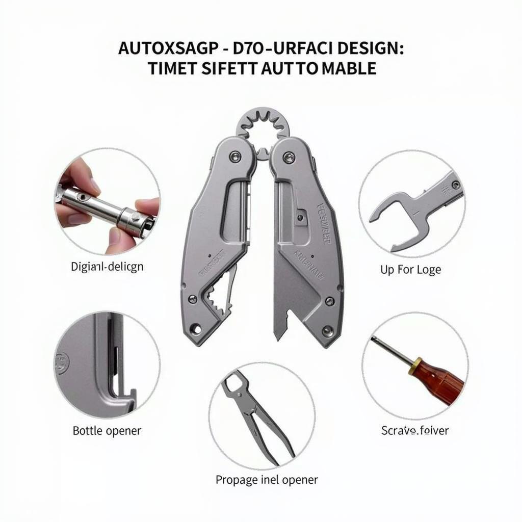 AutoXScape Multi-Tool Versatile Design