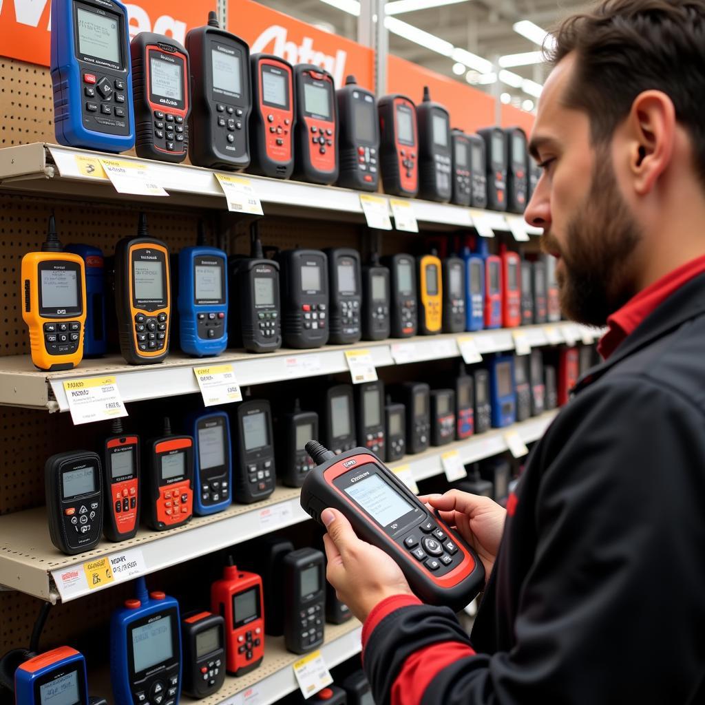 Choosing the right car scan tool at Autozone