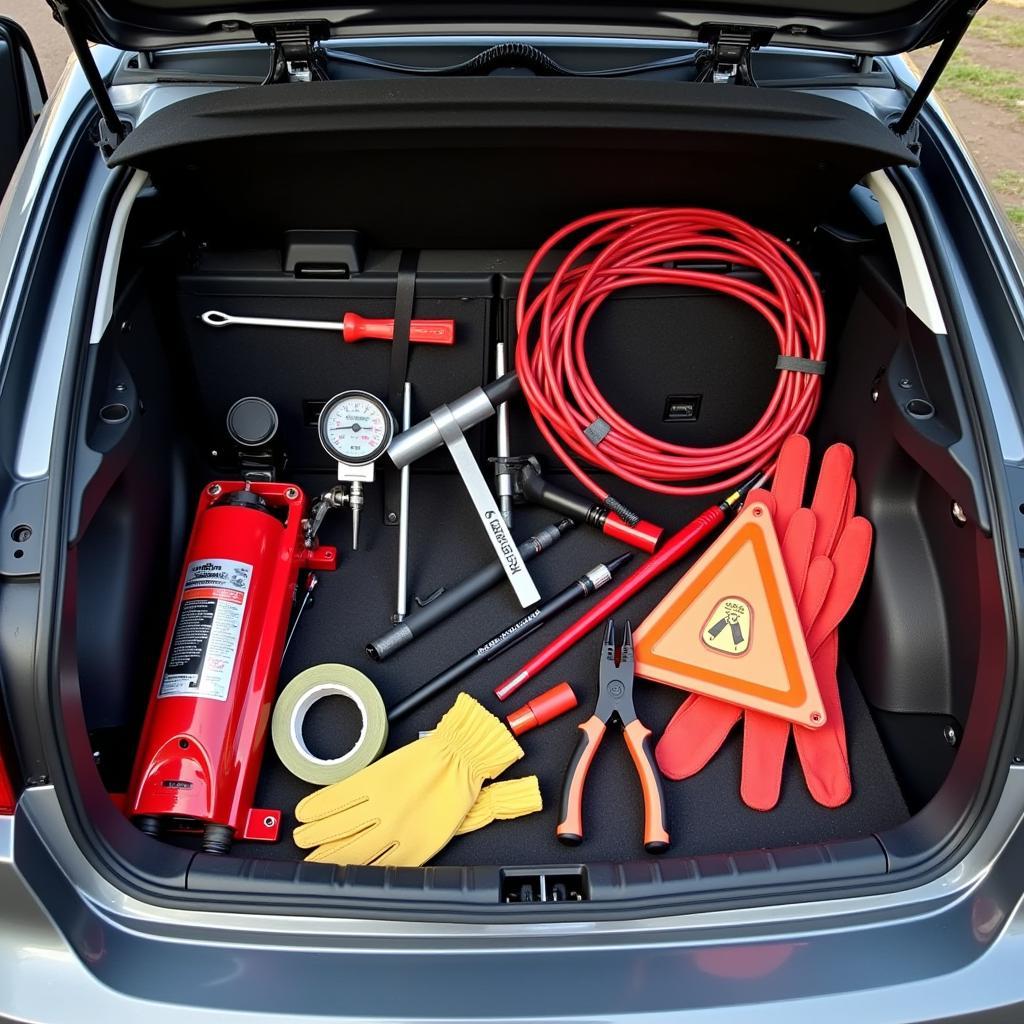 Basic Car Emergency Tool Kit