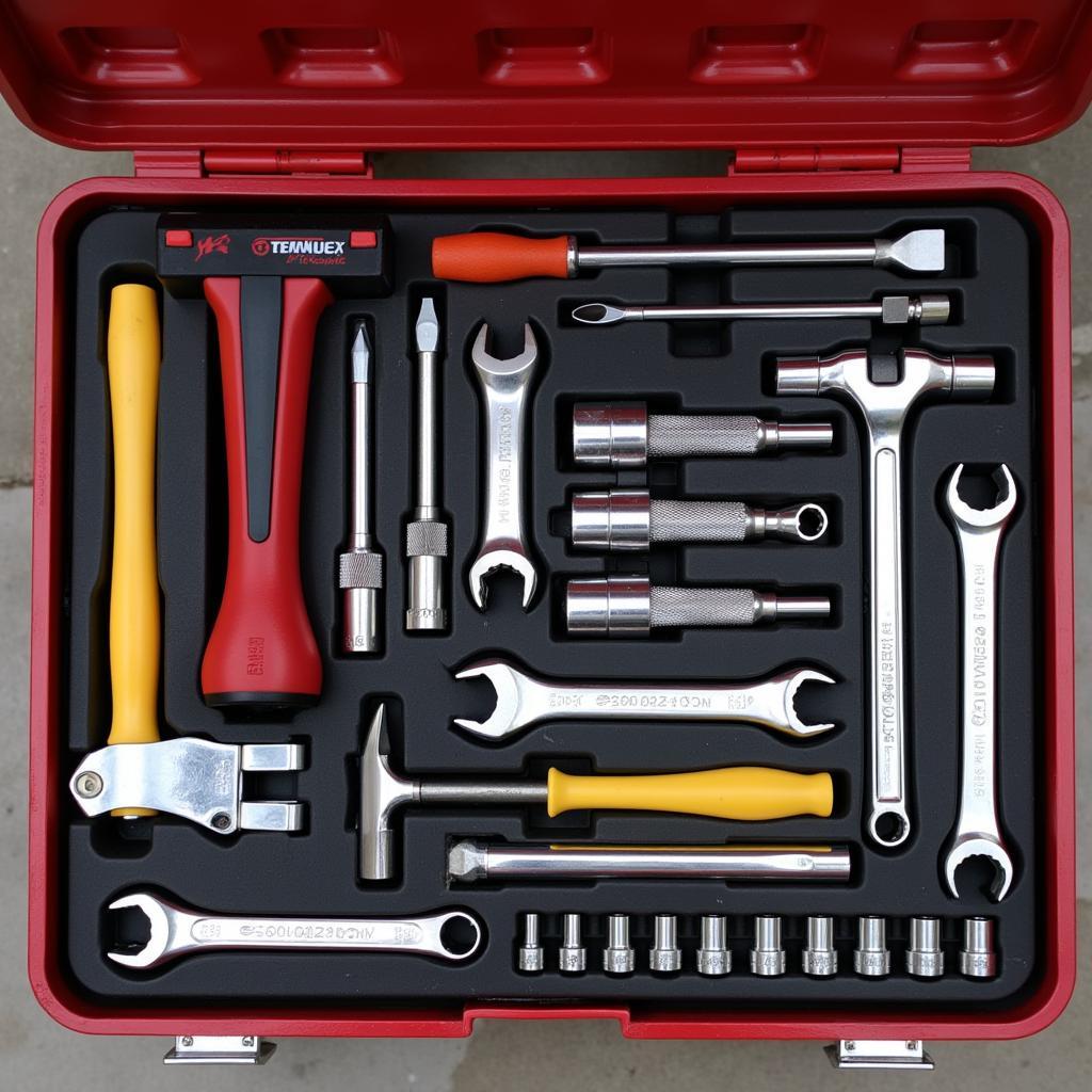 Basic Car Garage Tools Kit Essentials