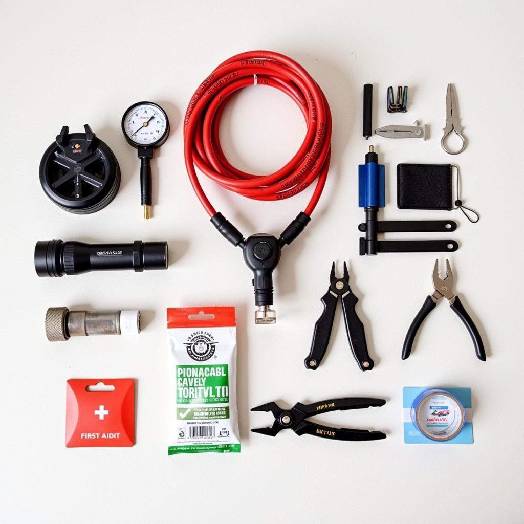 Basic Car Travel Tool Kit Essentials