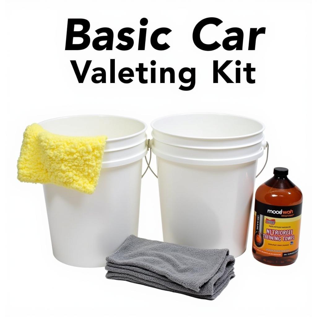 Basic Car Valeting Kit Essentials