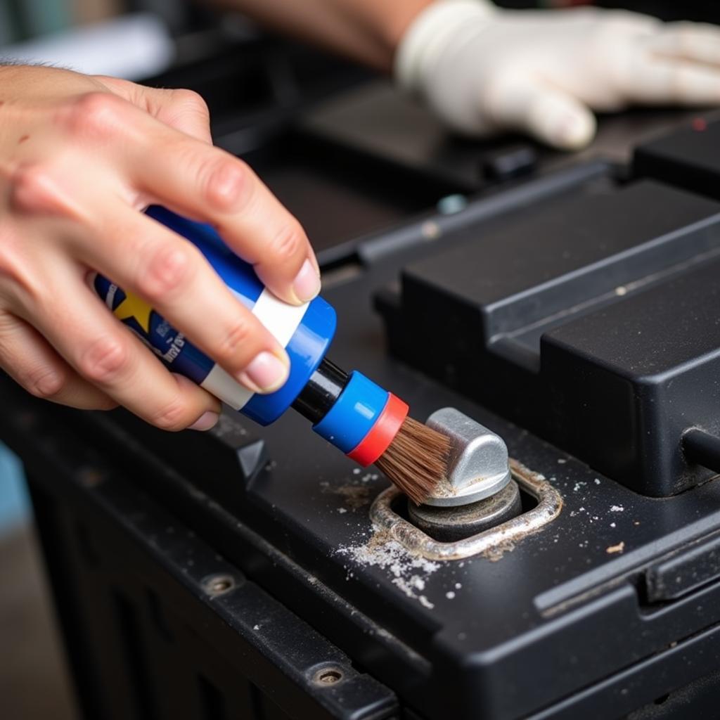 Cleaning Battery Terminals