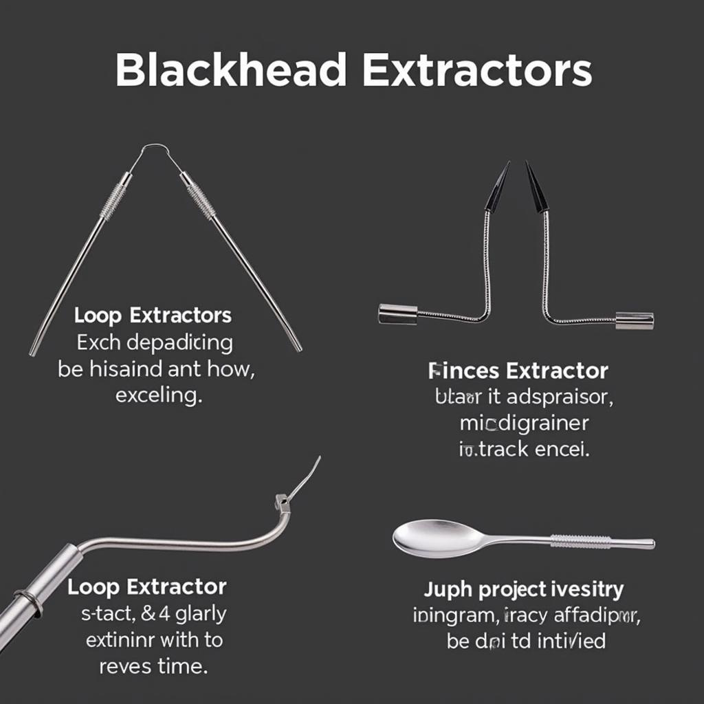 Different Types of Blackhead Extractors