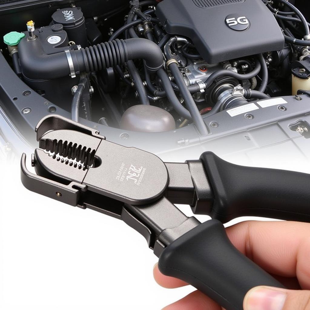 Pliers-Style Breather Hose Release Tool for European Cars