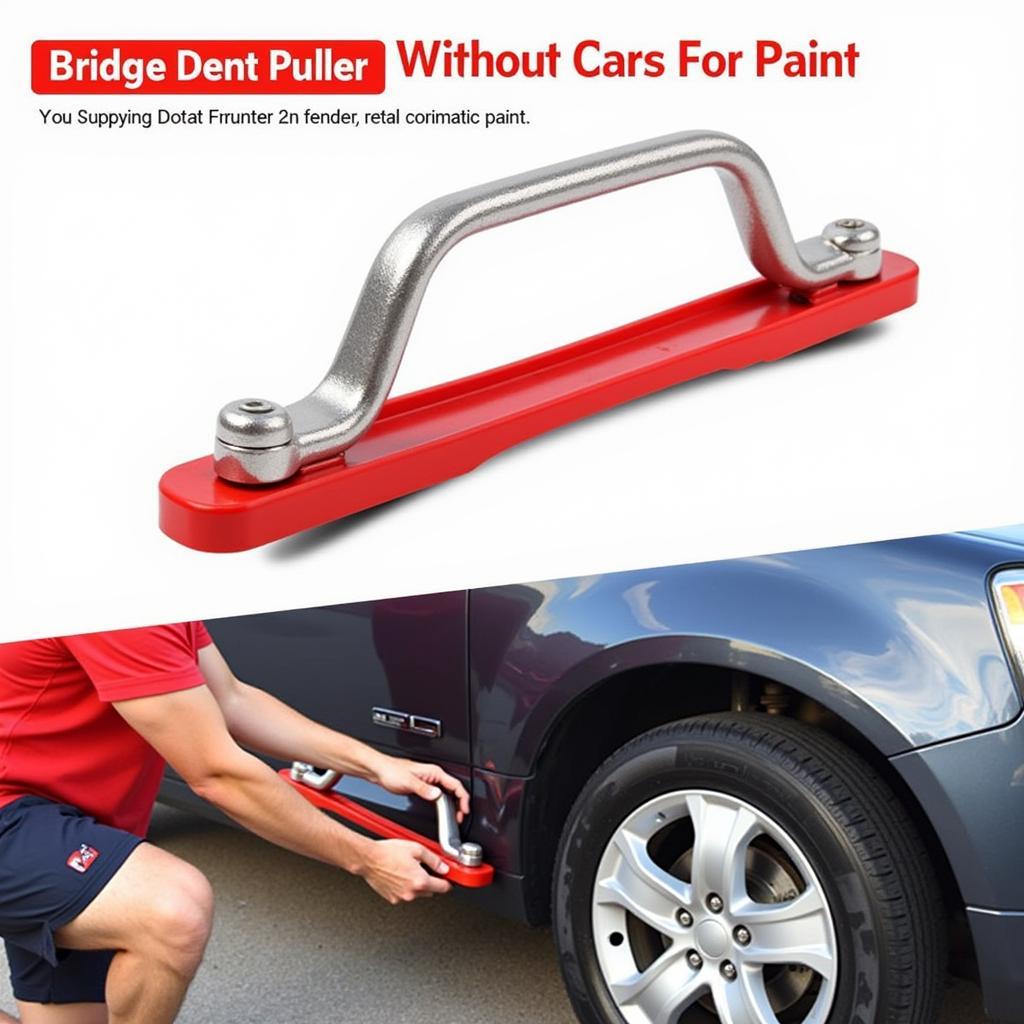 Using a Bridge Dent Puller