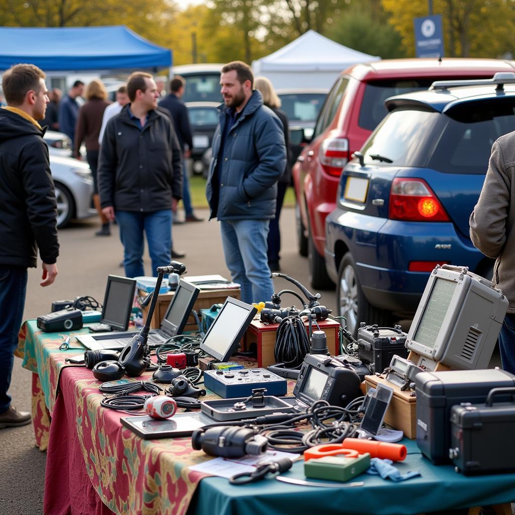 Affordable diagnostic tools at a London car boot sale