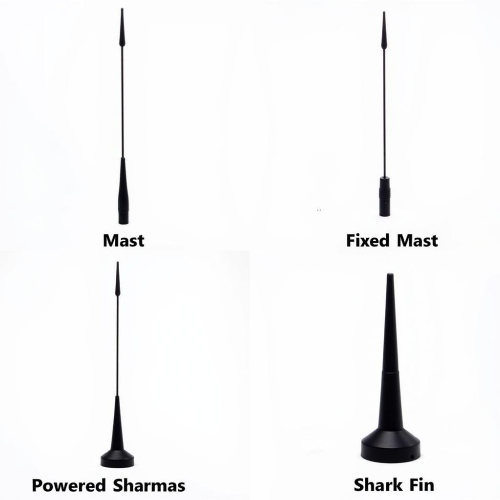 Different Car Antenna Types