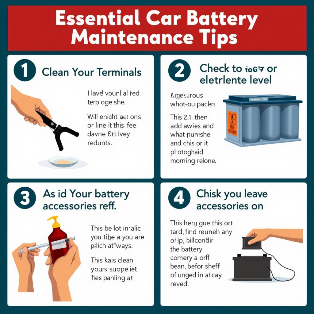 Car Battery Maintenance Tips