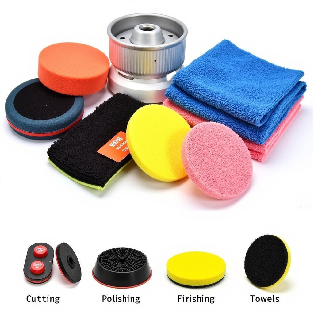 Car Buffing Pads and Accessories