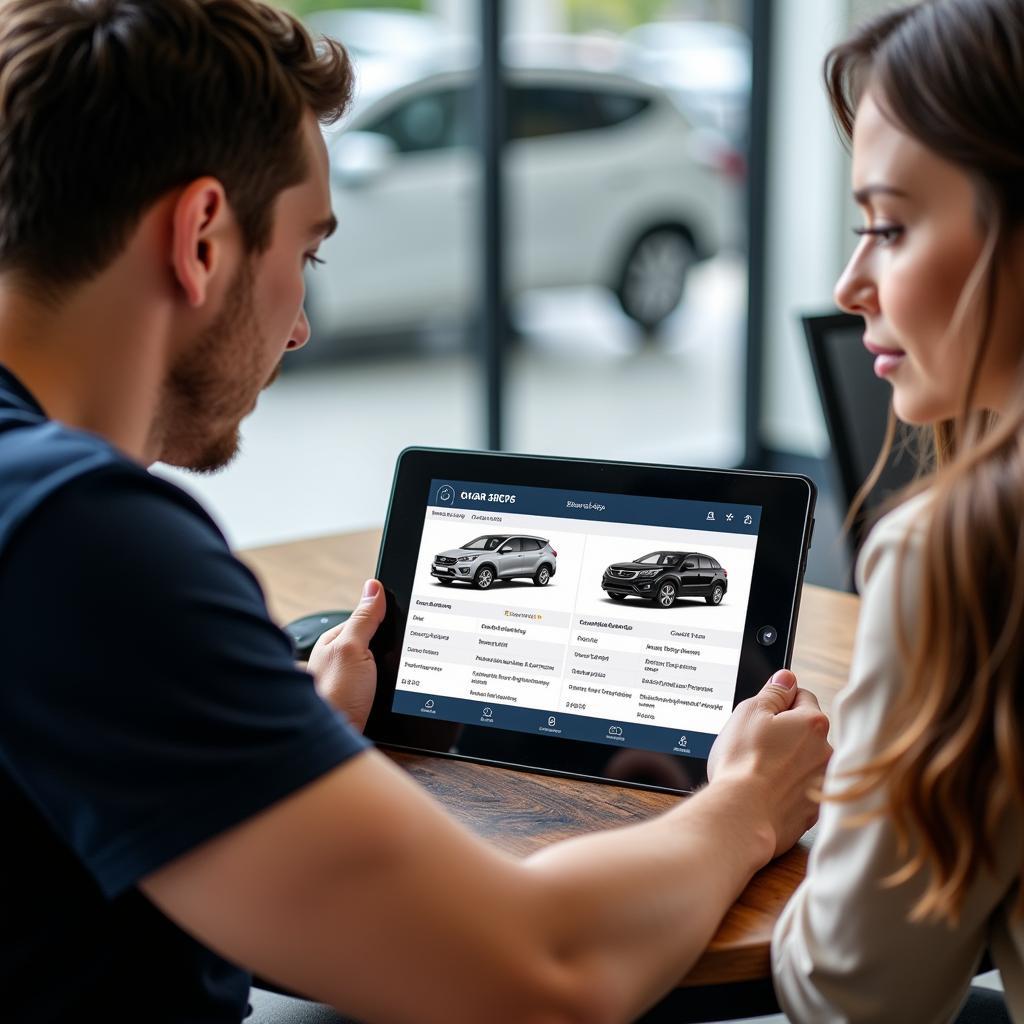 Car Buyers Using Comparison Tool