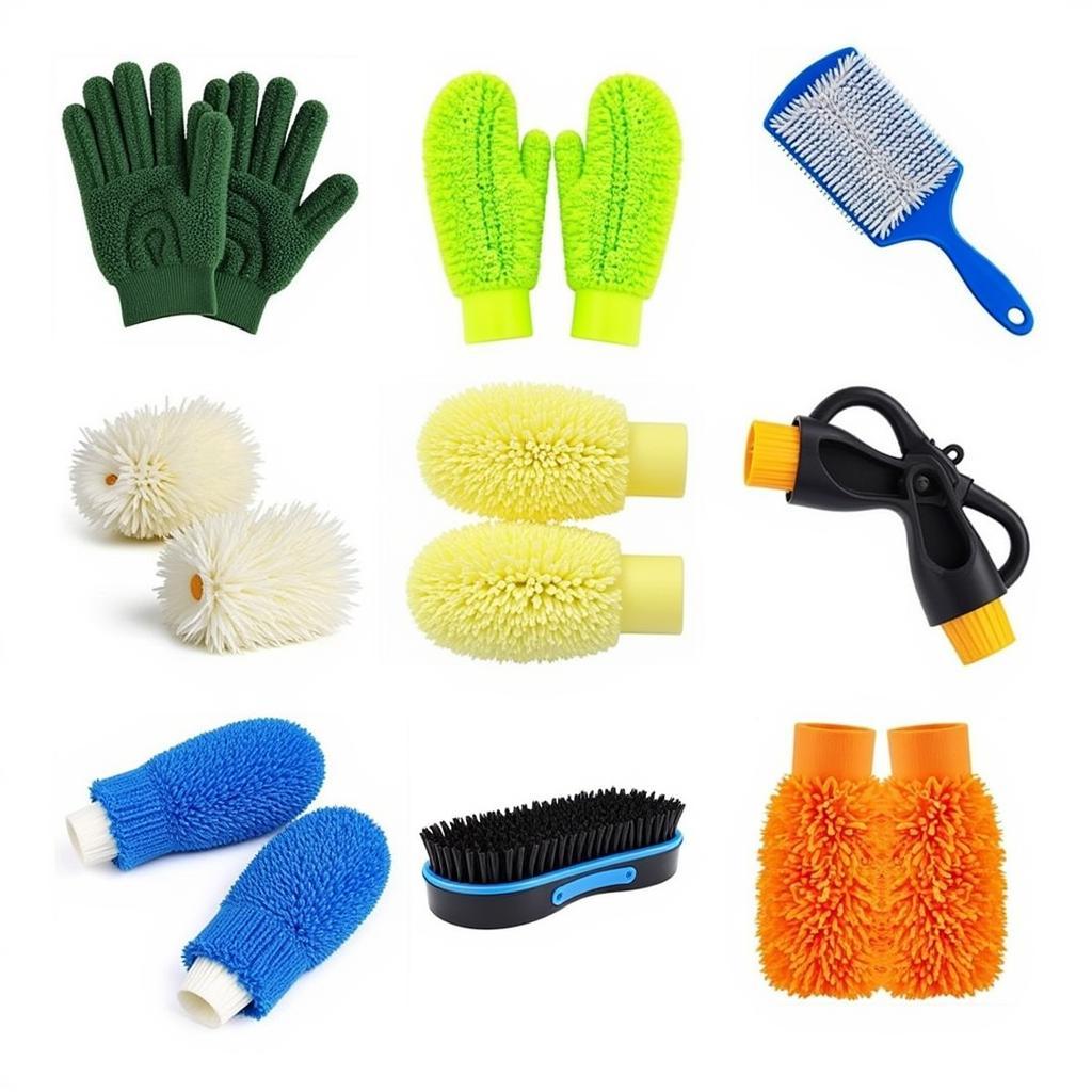 Car Cleaning Brushes and Mitts on Amazon