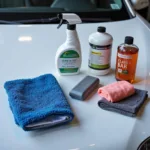 Car Cleaning Tools for Vinyl Wrap Preparation