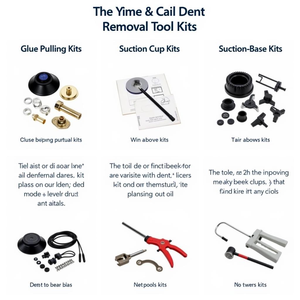 Different Types of Car Dent Removal Tool Kits