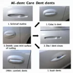 Car Dent Size and Depth Comparison