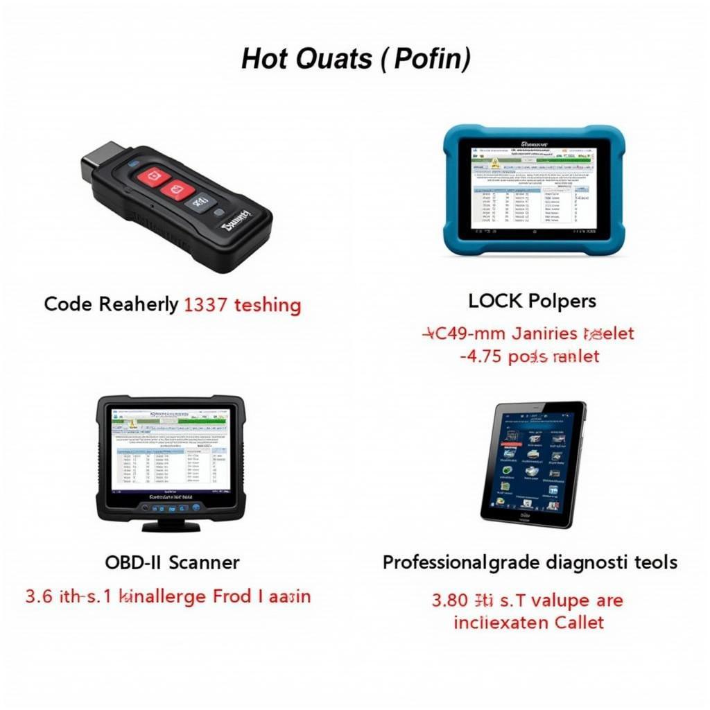 Different Types of Car Diagnostic Tools